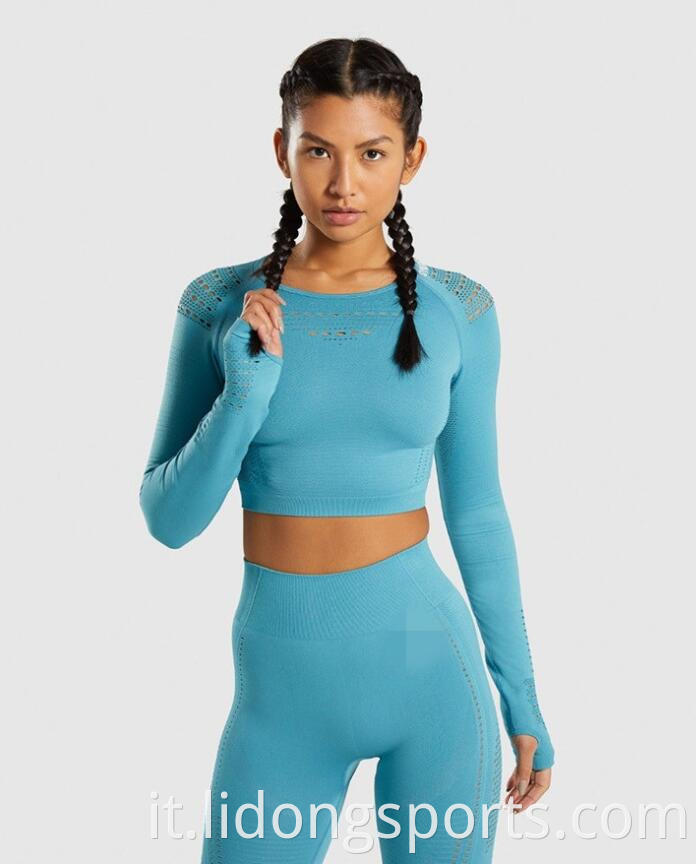 Abbigliamento da fitness in vendita calda comodi tessuti sport abbigliamento stretch whier woman yoga abbigliamento